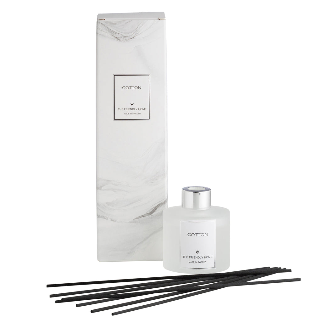 Cotton doftpinnar 100 ml – nytvättat & fräscht